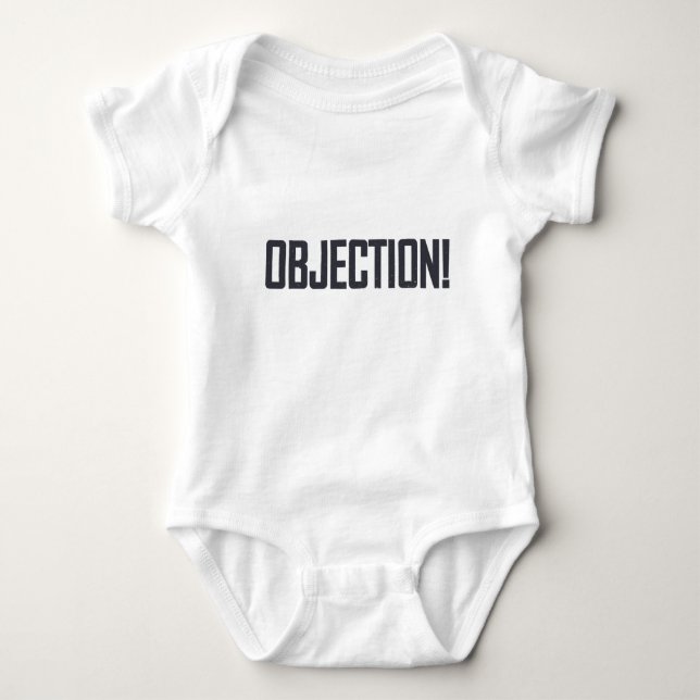 Objection! Baby Bodysuit (Front)