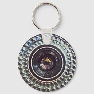 objective vintage key ring