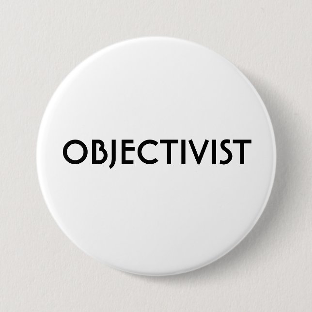 Objectivist button (Front)