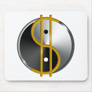 Objectivist Yin/Yang  mouspad Mouse Pad