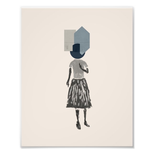 objet_14_une femme_1 photo print (Front)