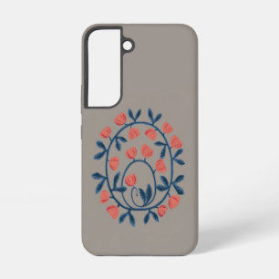 objet_17_a swan in flowers samsung galaxy case