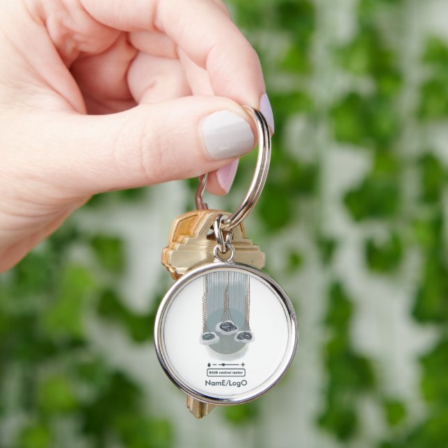 objet_2_rain control metre key ring (Hand)
