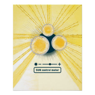objet_3_sun control metre glossy poster
