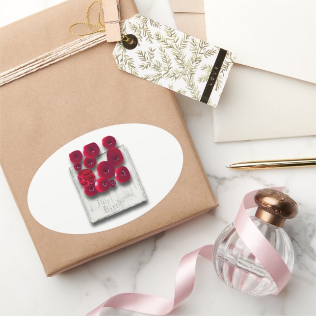 objet_4_variations on the ruby oval sticker (Gifting)