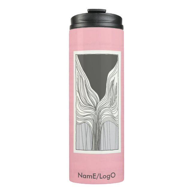 objet_6_outside scenery thermal tumbler (Front)