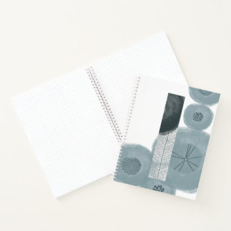 objet_9_autumn leaves_2 spiral notebook