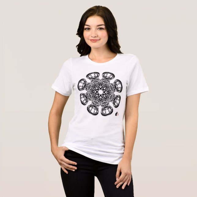 Objet d’art Octa Glyph Tri-Blend Shirt (Front Full)