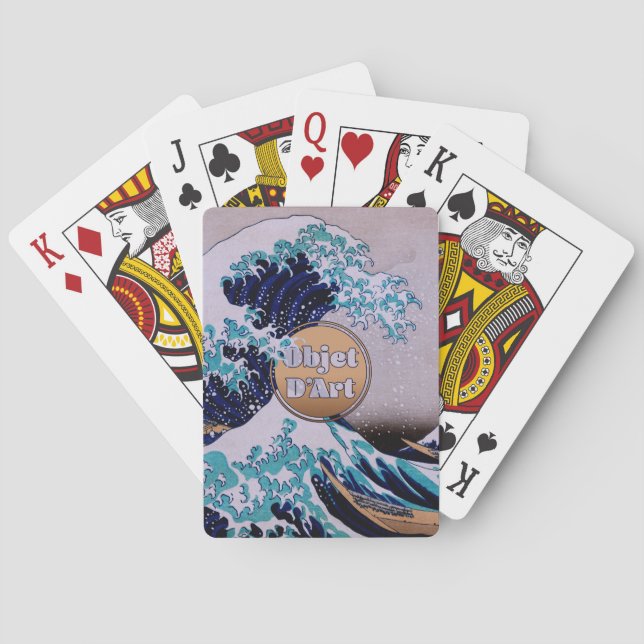 Objet D'Art - Fashion Wave Playing Cards (Back)