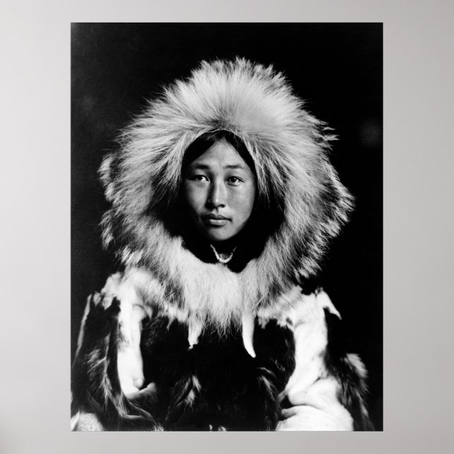 Obleka, an Eskimo Woman: 1907 Poster (Front)