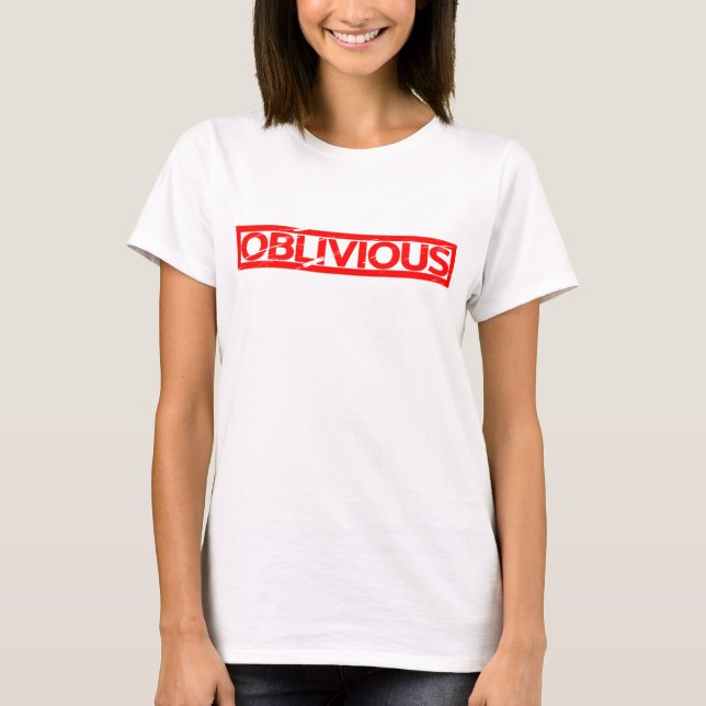 Oblivious Stamp T-Shirt (Front)