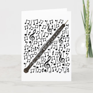 Oboe Musical Notes Woodwind Music Teacher