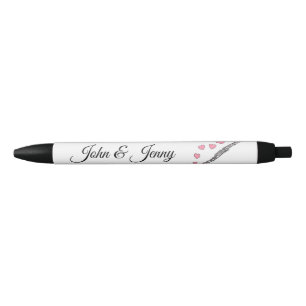 Oboe Musician Custom Wedding Favour Gift Black Ink Pen