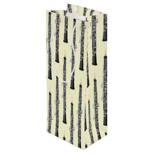 Oboe Musician Music Teacher Wine Gift Bag