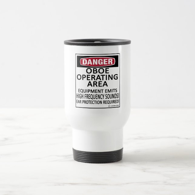 Oboe Operating Area Travel Mug (Center)