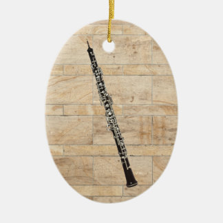 Oboe Oval Ornament Pendant
