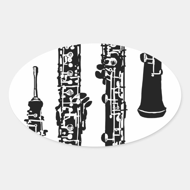Oboe Sticker (Front)