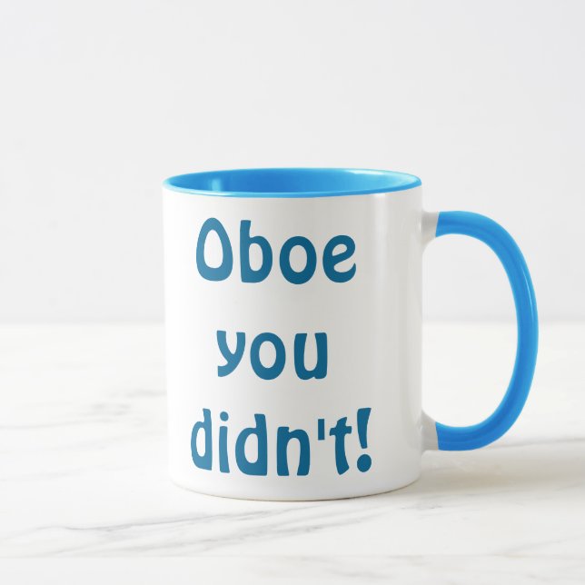 Oboe You Didn't Mug (Right)