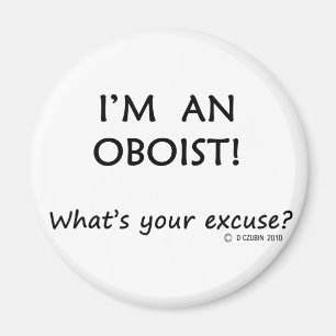 Oboist Excuse Magnet