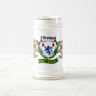 O'Brennan (Connacht) Irish Shield Beer Stein