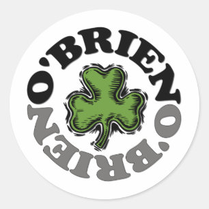 O'Brien Classic Round Sticker