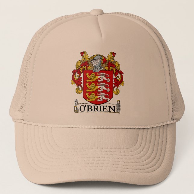 O'Brien Coat of Arms Trucker Hat (Front)