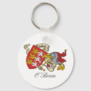 O'Brien Family Crest Key Ring