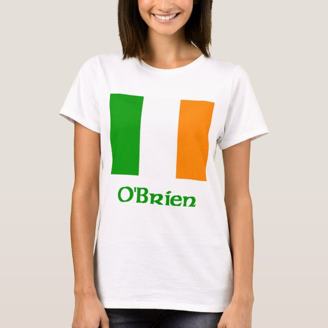 O'Brien Irish Flag T-Shirt (Front)