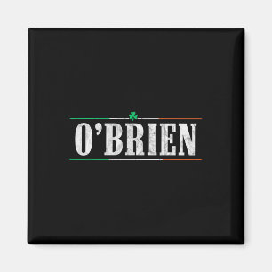 O'brien Irish Name - St Patricks Day Family Matchi Magnet
