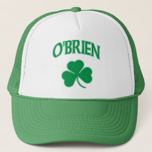 O'brien Irish Shamrock t shirt Trucker Hat