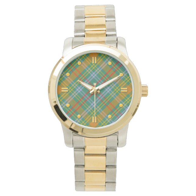 O'Brien Tartan Two-tone Watch (Front)