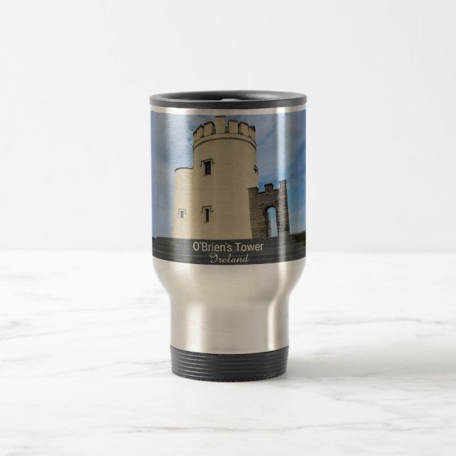 O'Brien's Tower Ireland Souvenir Travel Tumbler Travel Mug (Center)