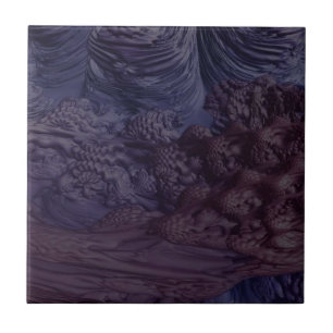 Obscure Eggplant Ceramic Tile