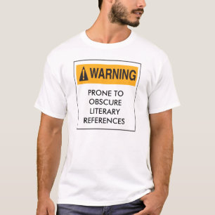 Obscure Literary References T-shirt
