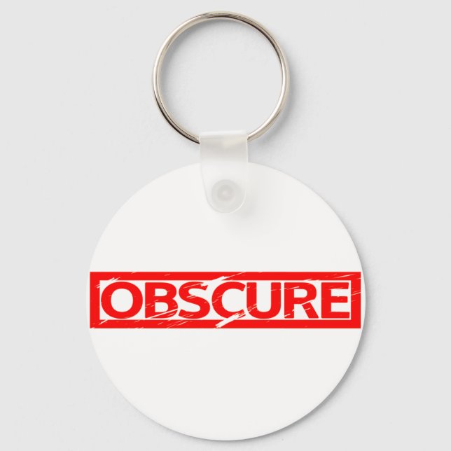 Obscure Stamp Key Ring (Front)