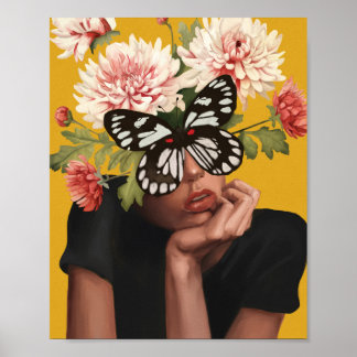 Obscured Beauty Poster