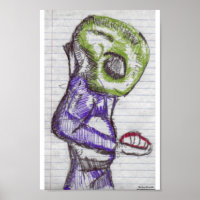 Observation green alien