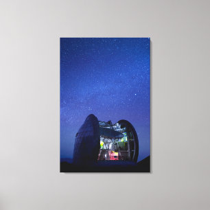 Observatory Cal Tech Submilimeter   Hawaii Canvas Print