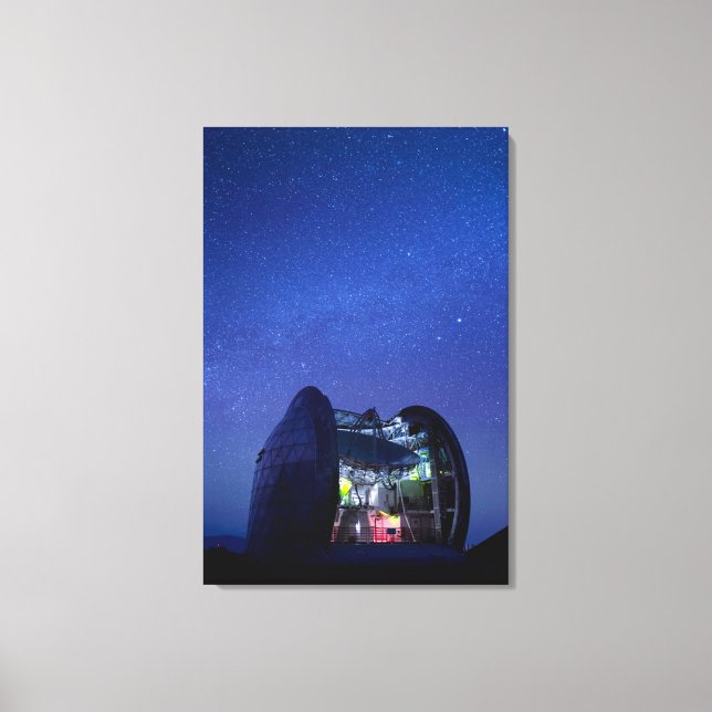 Observatory Cal Tech Submilimeter | Hawaii Canvas Print (Front)