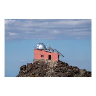 Observatory in the Sierra Nevada Mountains Photo Print