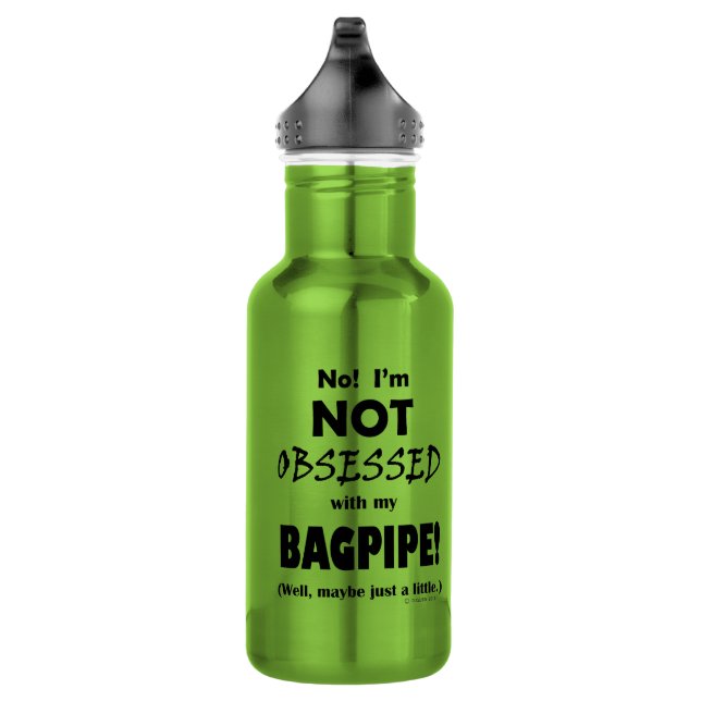 Obsessed Bagpipe 532 Ml Water Bottle (Right)