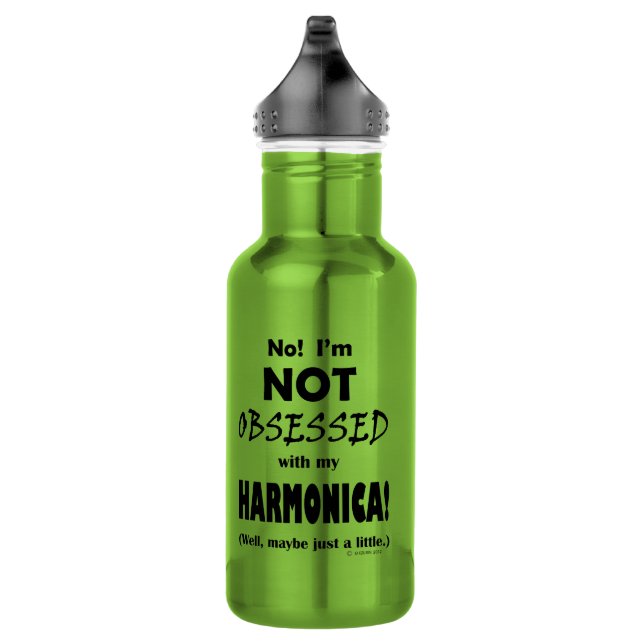Obsessed Harmonica 532 Ml Water Bottle (Right)