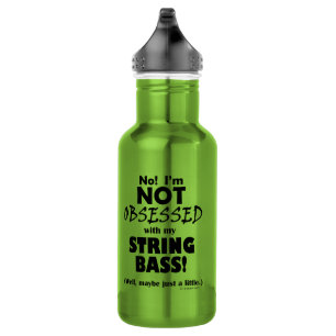 Obsessed String Bass 532 Ml Water Bottle