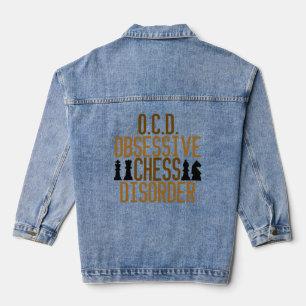 Obsessed with Chess Denim Jacket