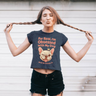 Obsessed with My French Bulldog Tri-Blend Shirt