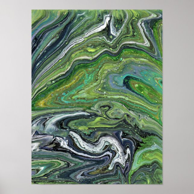 Obsession 1 Abstract Art Print (Front)