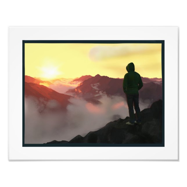 Obsession with Heights Photo Print (Front)