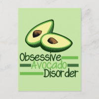 Obsessive Avocado Disorder Cool Green