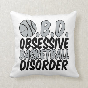 Obsessive Basketball Disorder Cushion