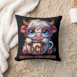 Obsessive Coffee Disorder Cushion
